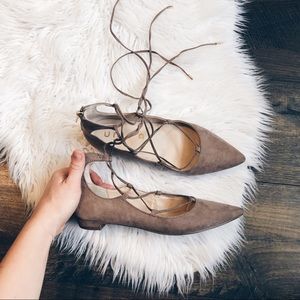 Unisa Lace Up Flats